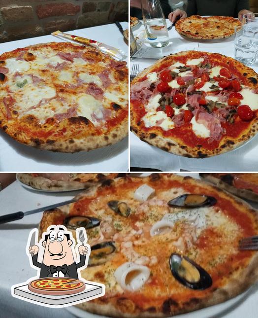 Prenditi tra le molte varianti di pizza