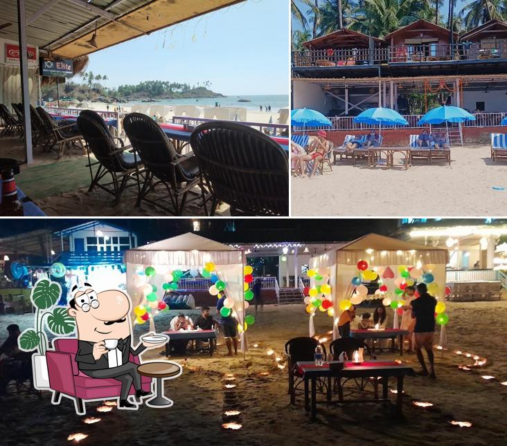 Check out how Elite Palolem Restaurant looks inside