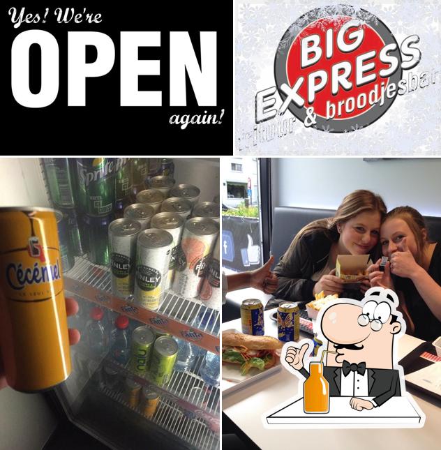 Profitez d'une boisson à Frituur Big Express