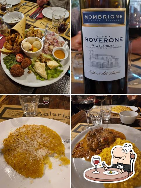Platti al Galeria Antica Trattoria Milano