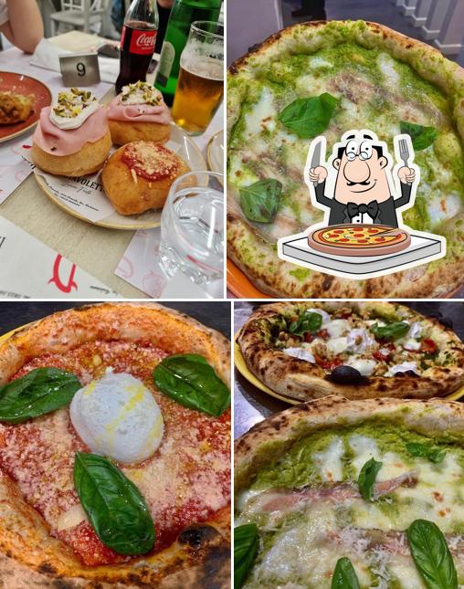 Ordina tra le svariate varianti di pizza