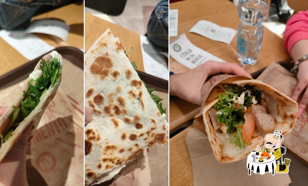 Platti al La Piadineria