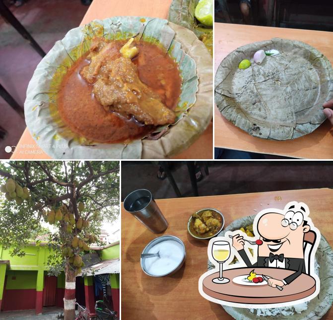 Meals at Mahamaya Hotel ,Bolpur