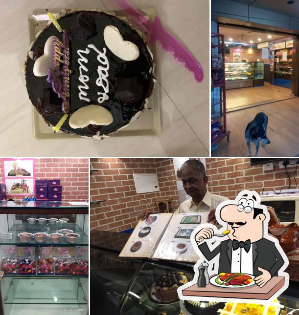 Food at Monginis Cake Shop