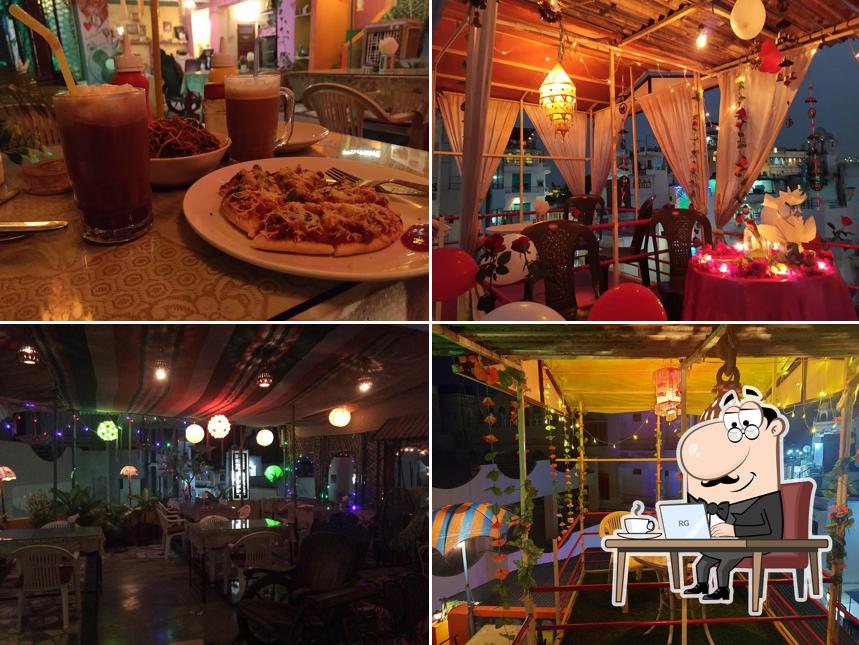 Natural Lake View roof top Restaurant