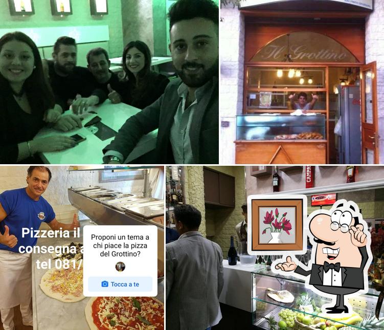 Dai un'occhiata agli interni di Pizzeria Il Grottino