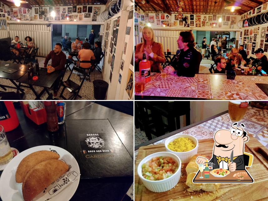 Comida em Garage Rock and Beer