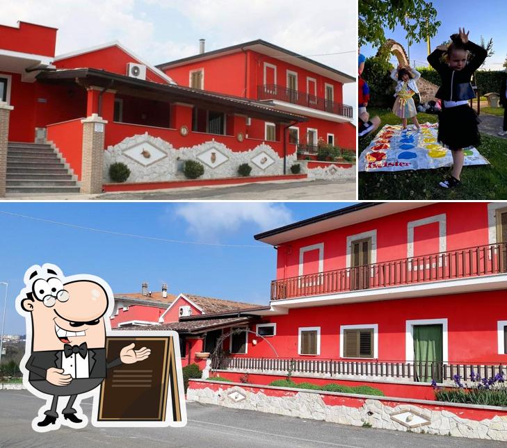 Gli esterni di Agriturismo La collina degli ulivi