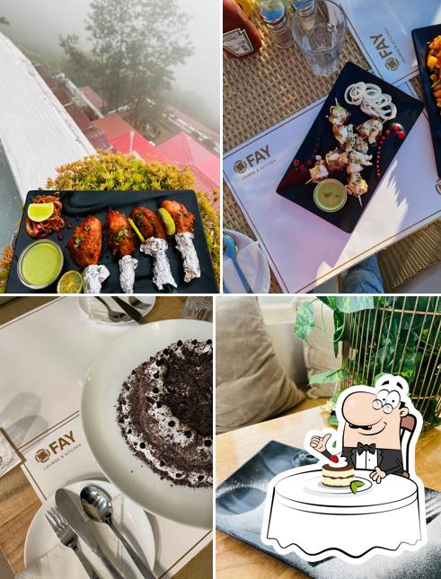 FAY CAFE, HOTEL WHITE HILL MUSSOORIE serves a number of sweet dishes