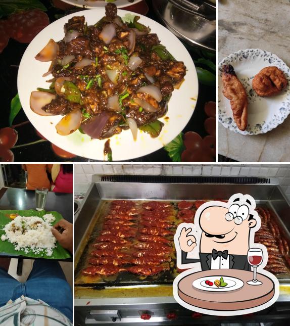 Food at A-One Hotel