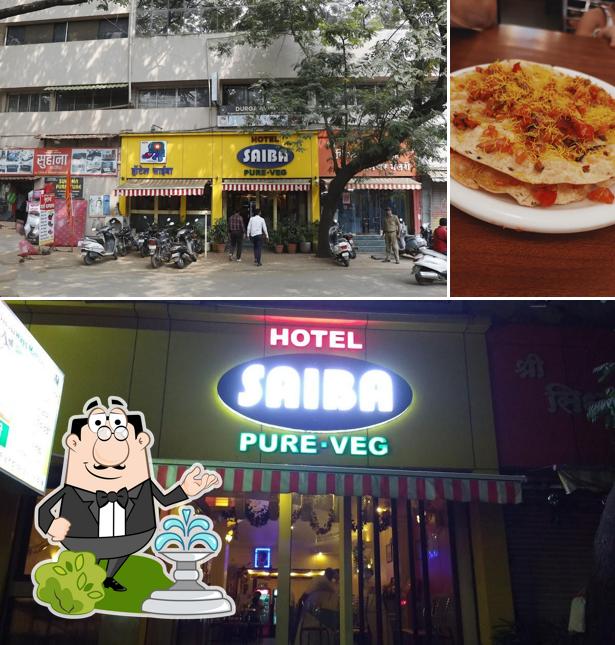 You can get some fresh air at the outside area of Hotel Saiba