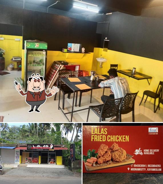 Food at Lalas Fried Chicken