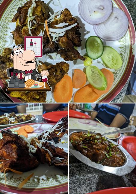 Order meat meals at Nila family restaurant