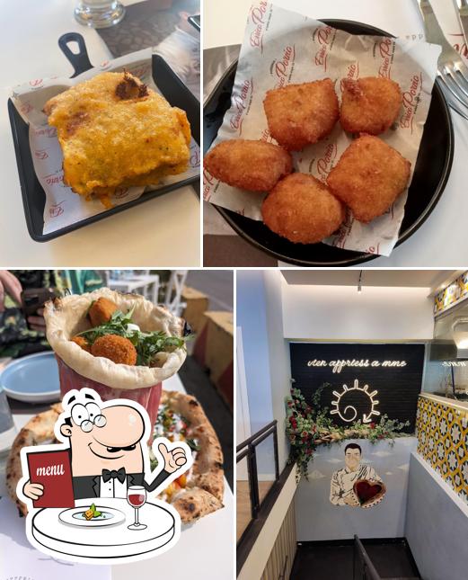 Cibo al Pizzeria Errico Porzio Lungomare