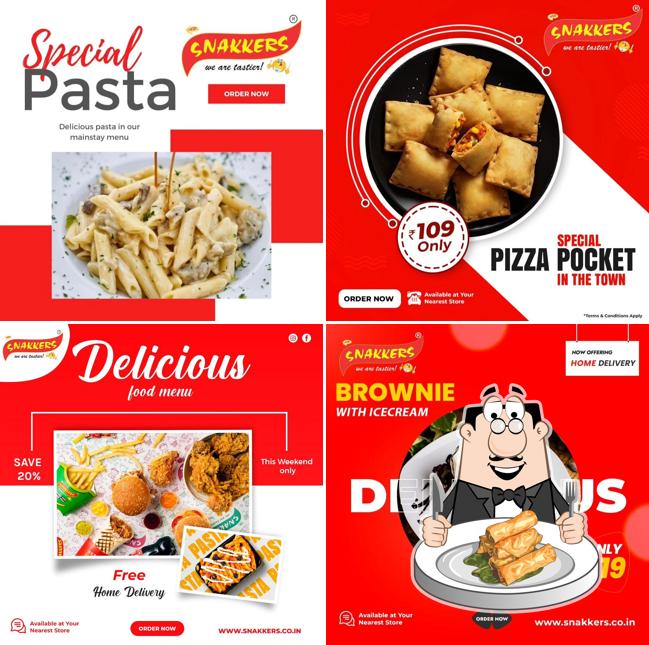 Spring rolls at Snakkers