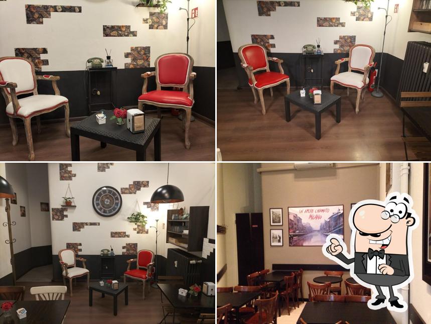 Dai un'occhiata agli interni di Visconti Bar