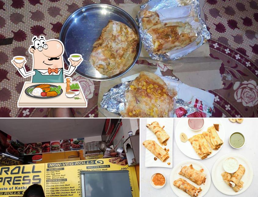Food at Roll Express Jhotwara