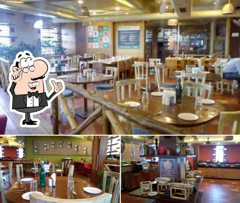 Check out how The GreenPath Organic Restaurant looks inside