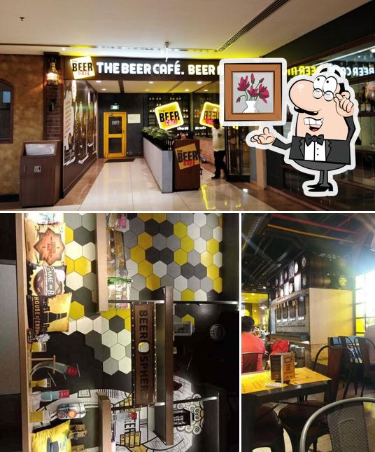 The interior of The Beer Café