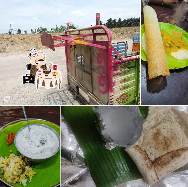 Food at Atherai Vegetarian Restaurant