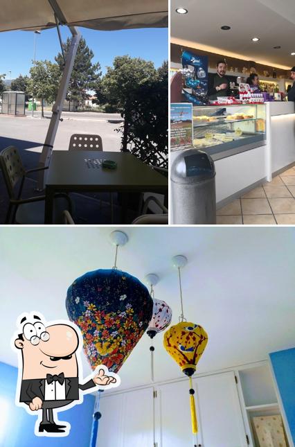 Gli interni di Bar Sport