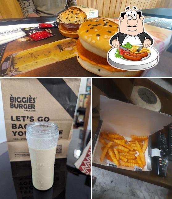 Food at Biggies Burger: Andrahalli