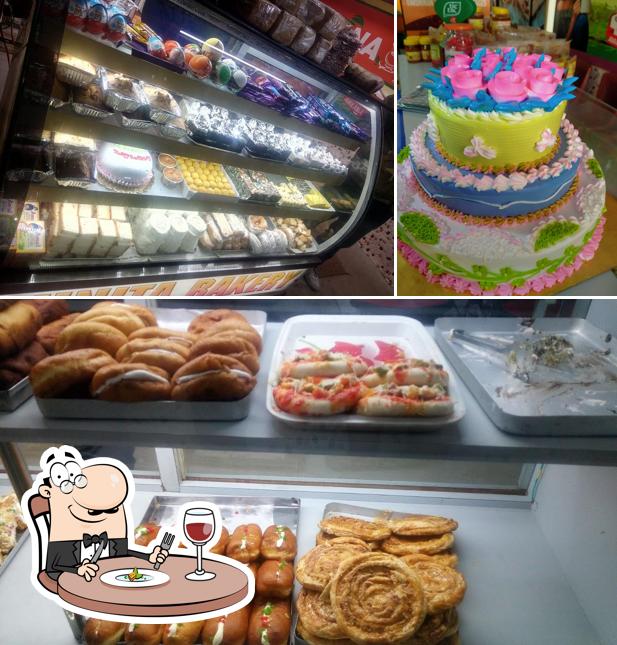 Food at Sunita Bakery and Fast Food