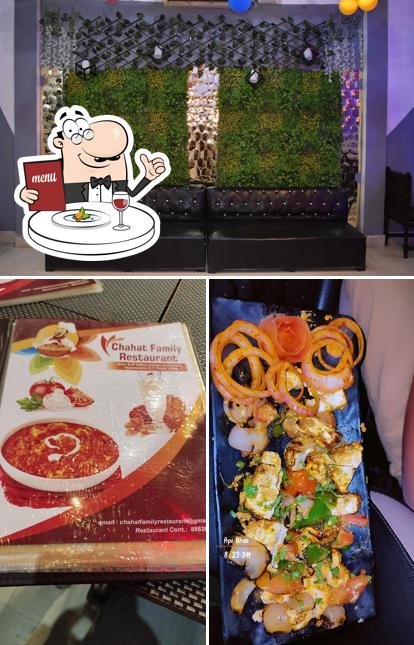 Food at Chahat Family Restaurant