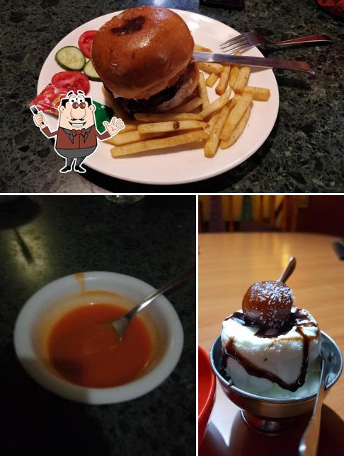 Food at Lotus Cafe
