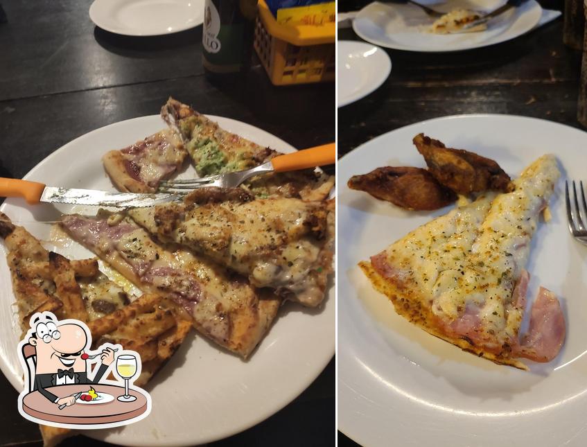 Platos en Luigi Pizzeria