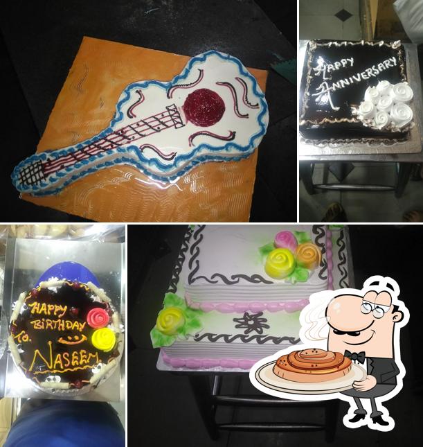 Here's a picture of New Krishna Bakery