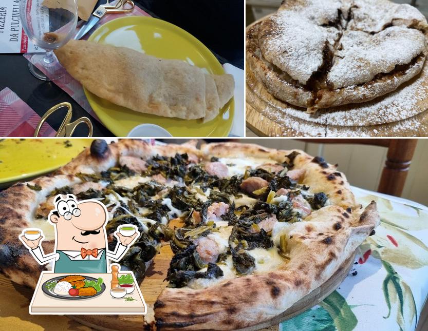Platti al Pizzeria Da Pulcinella