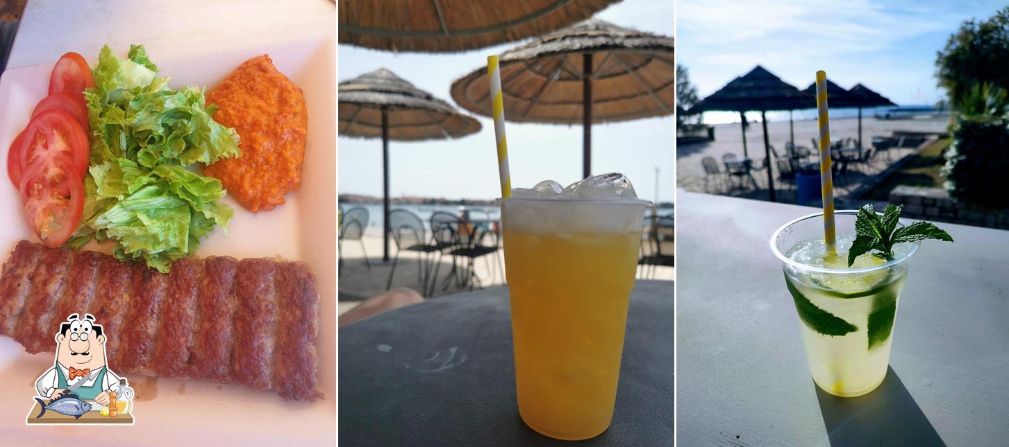 Salmone grigliato al Beach bar Luft