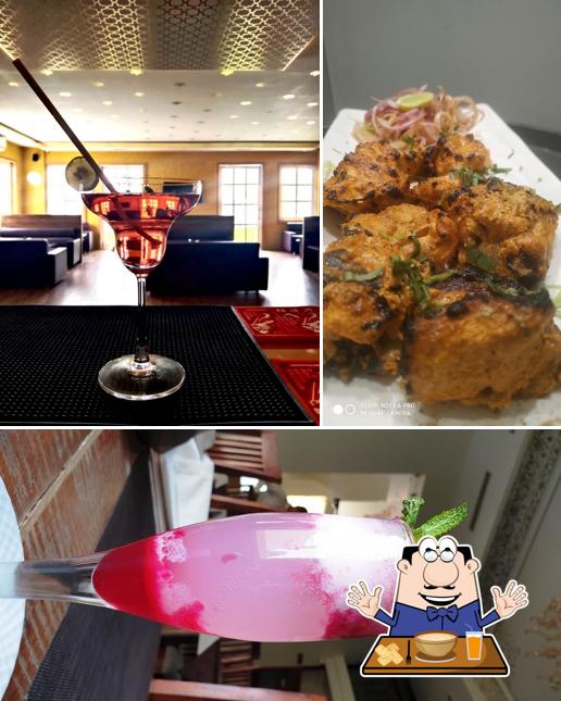 Pork chop at Madhushala "The Rooftop Lounge & Bar" by Rudra Vilas