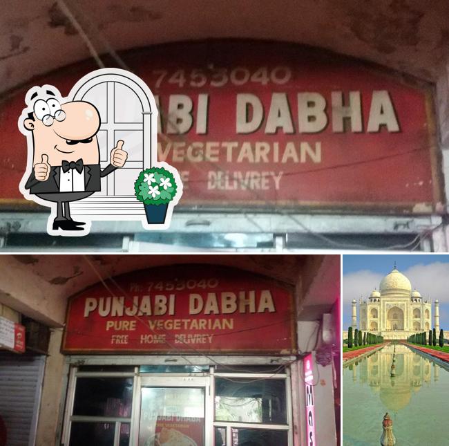 The exterior of Punjabi Dhaba