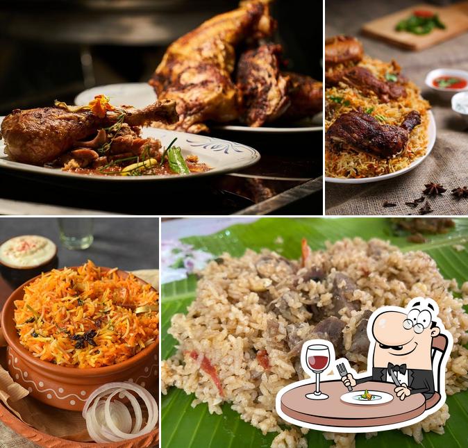 Food at AMMA BRIYANI