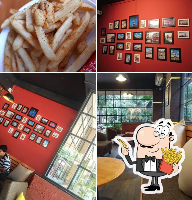 Taste fries at Coffee & You -Coffee Shop