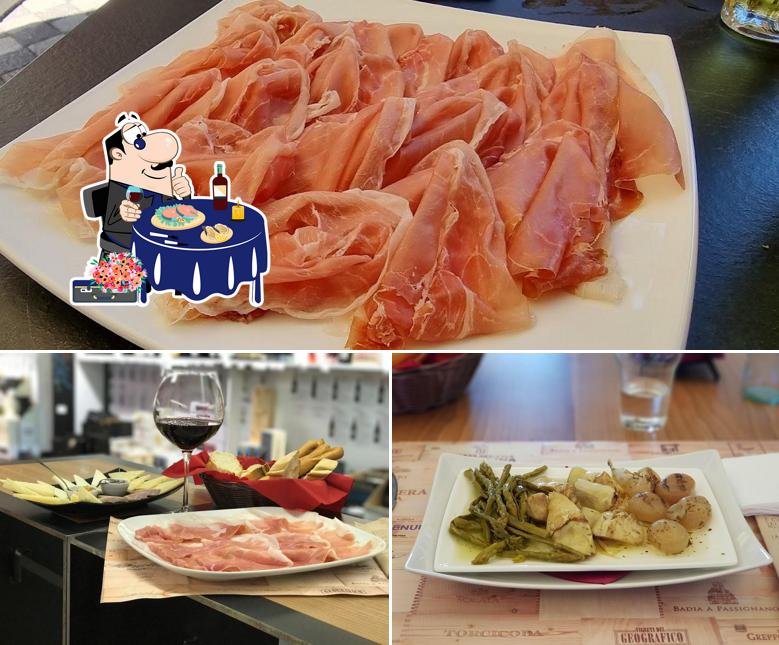 Sashimi al Enoteca Le cantine di Secondo di Udine