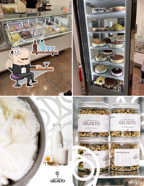 Gli interni di Gelalto Gelateria naturale