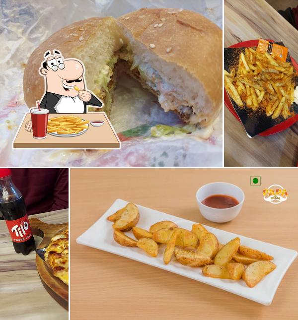 French fries at PAPA PIZZA