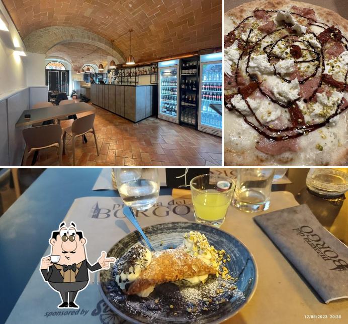 Goditi un drink a Pizzeria del Borgo