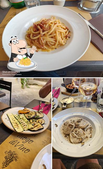 Spaghetti alla carbonara al Ristorante Oreste