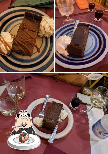 Torta al cioccolato al Taberna Santona
