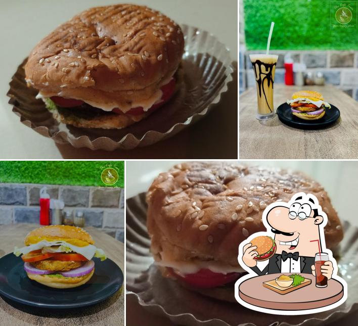 Get a burger at The Cafe Town
