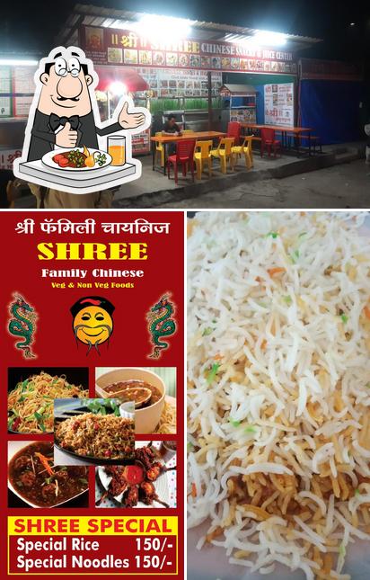 The photo of food and interior at Shree Chinese Snacks & Juice Centre