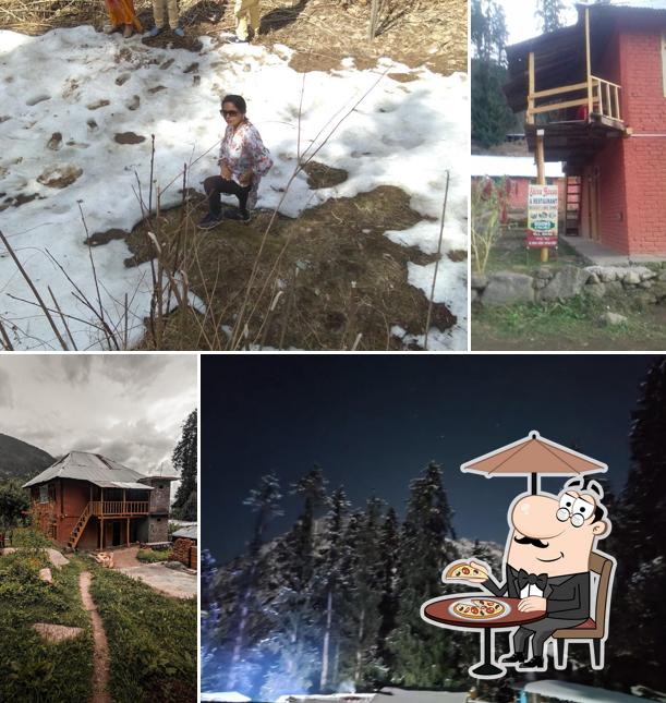 You can get some fresh air at the outside area of Shiva House