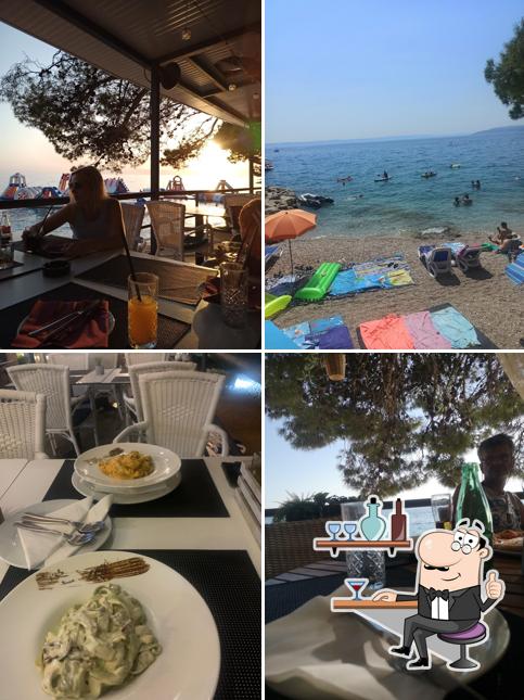 Gli interni di bar Riviera