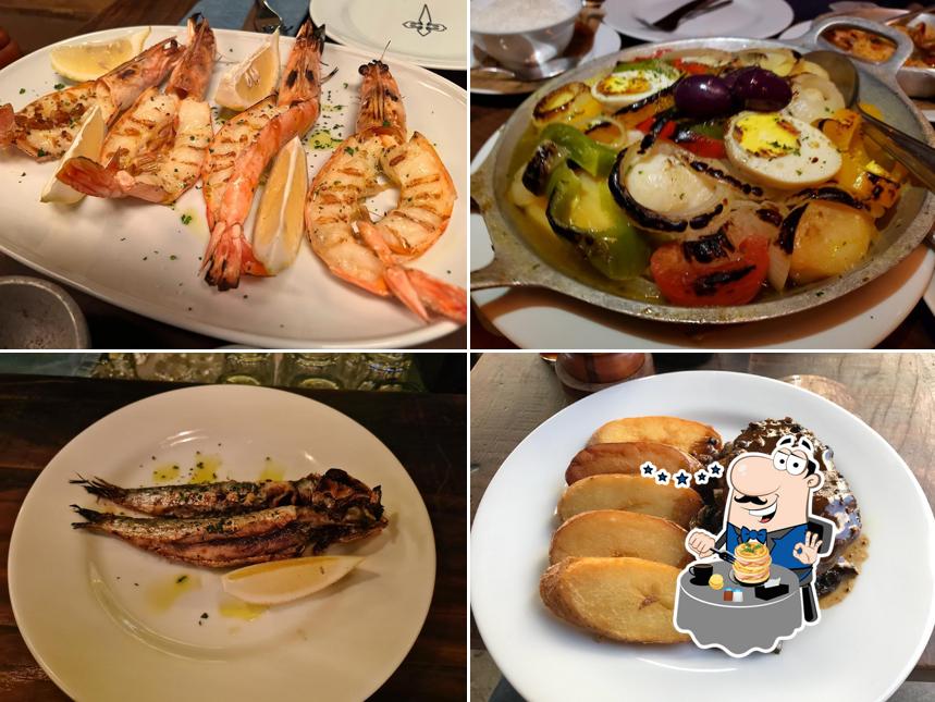 Comida em Adega Santiago