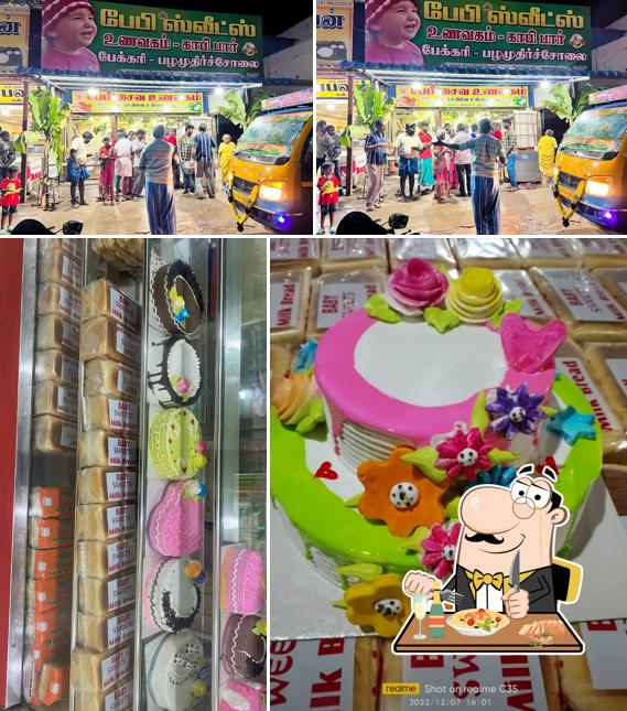 The photo of Baby Bakery Veg Restaurant’s food and exterior