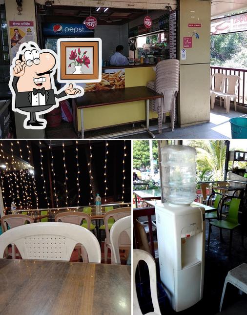The interior of Ambika Snacks & Vadapav Center
